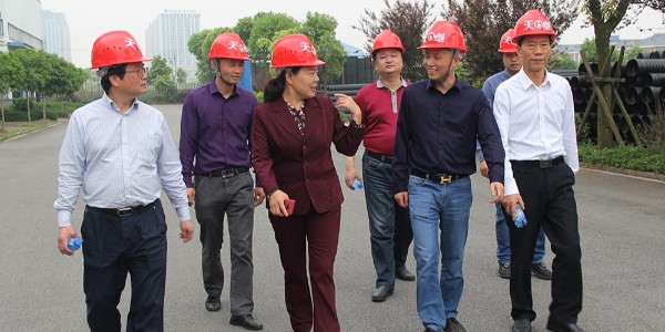 區(qū)人大、區(qū)工信局領導蒞臨天卓指導民營工業(yè)企業(yè)發(fā)展